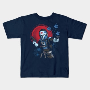 Mercenary pilot Kids T-Shirt